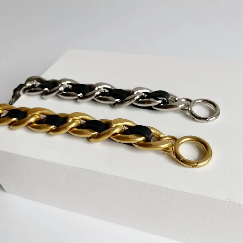 Chain Bag Comfortable Chain Strap Adjustable Bag Chain Strap Extension Rust-proof Polished Shoulder Strap Classic for Handbag