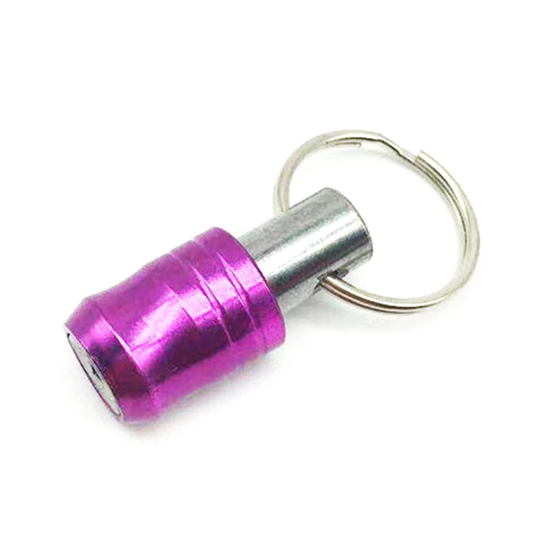 Keychain Extension Bar Stainless Steel Screwdriver Bits Holder Set Portable Bar Dropship