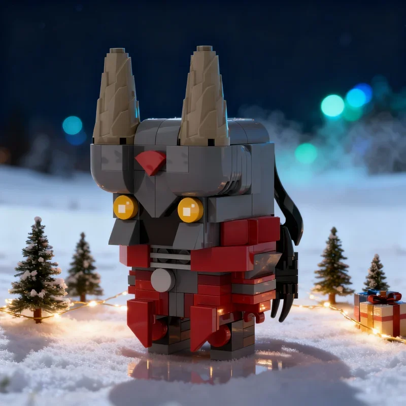 

208pcs MOC Brickheadz DOTA 2 Doom Model Building Blocks Festival Gifts Architecture Toys Assemble DIY Education Creative Idea
