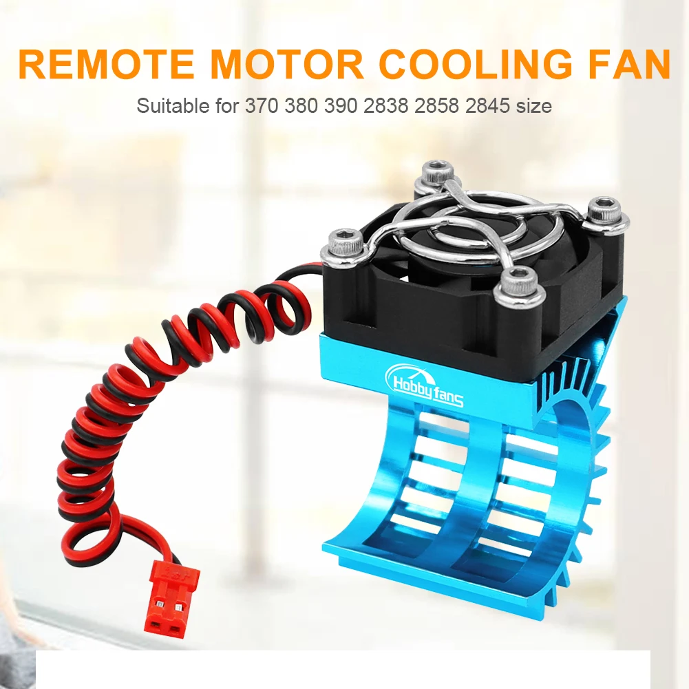 5-6V Brushless Motor Heatsink Replacement RC Motor Radiator Accessories for 1/14 1/16 1/18 RC Car for 370 380 390 2838 2858 2845