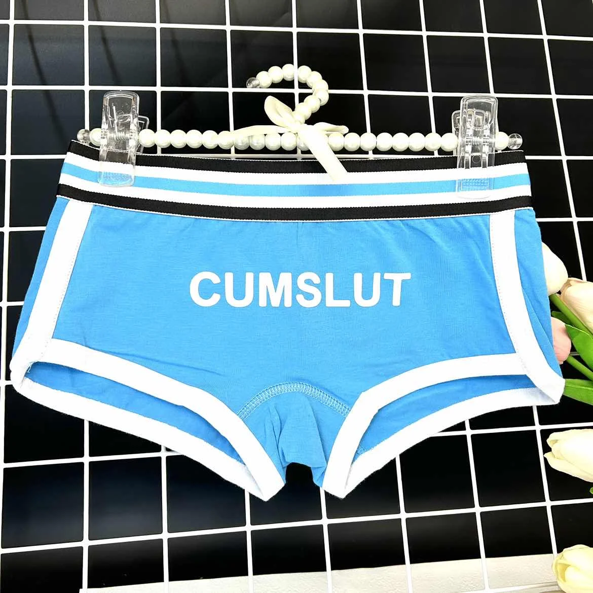 NEW Custom Underwear Girls Cotton Boyshorts Female Underwear Girls Gift Ladies Personalized Boxer Panties Breathable Women's