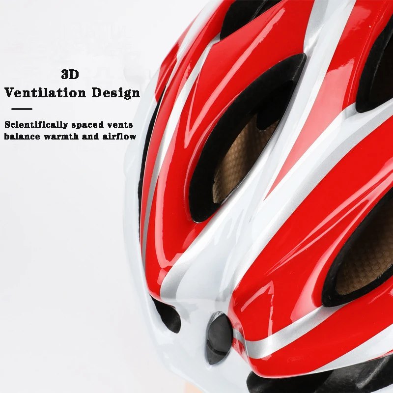 

Ultralight Universal Bike Helmet Shock-Absorbing Breathable Integrated Molding for Mountain Road Cycling Safety