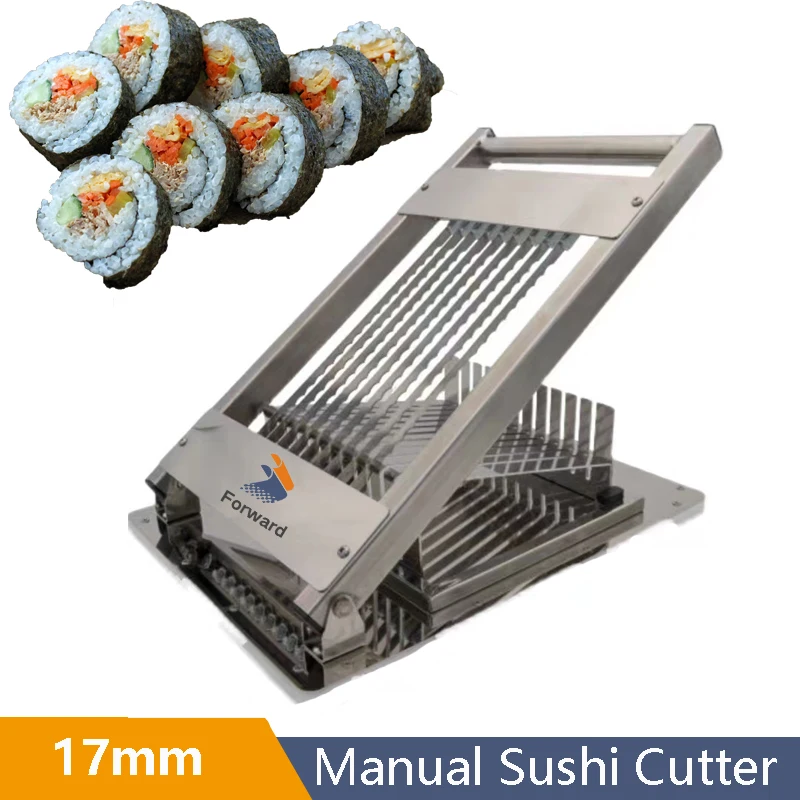 Manual 2cm Sushi Roll Cutter Machine Japan Rice Sushi Roll Cutting Tool Sushi Roll Slicer Cutting Machine