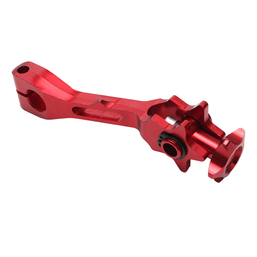 Motorcycle Rear Brake Rocker Arm CNC Adjustable Tension Lever Motorbike Pit Dirt Bike ATV Universal Modification Part Accessory