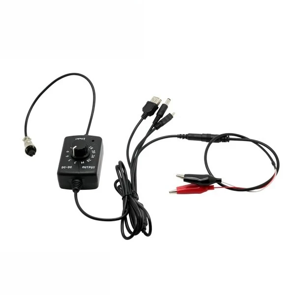 Multi-output 0-28V DC-DC Adjustable Voltage Regulator 30W Hand Crank Generator Portable Power Supply for Mobile Phone Charging