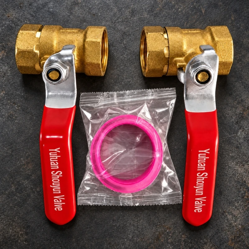 Plumbing - Female-Threaded Ball Shutoff with Metal Body