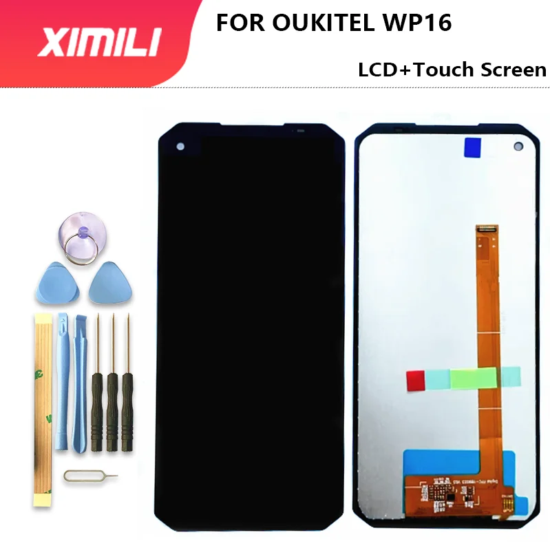 

100% New 6.39'' Original Replacement For OUKITEL WP16 LCD Display + Touch Screen Aessembly For OUKITEL WP 16 Screen + TOOLS