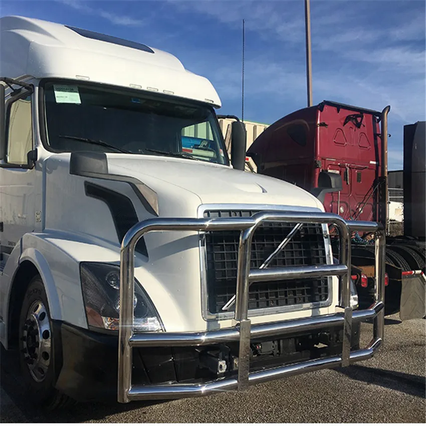 Big truck Accessories Front Bumper Bull Bar Deer Grille Guard For Freightliner Cascadia 2021 truck bull bar