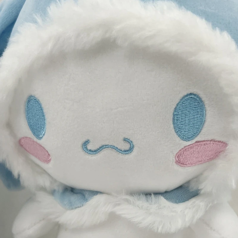 Anime Sanrios Cartoon Cinnamoroll urocza bułka cynamonowa pluszowy pies zabawka pluszowa lalka dekoracja domu prezent urodzinowy dla dzieci na Boże