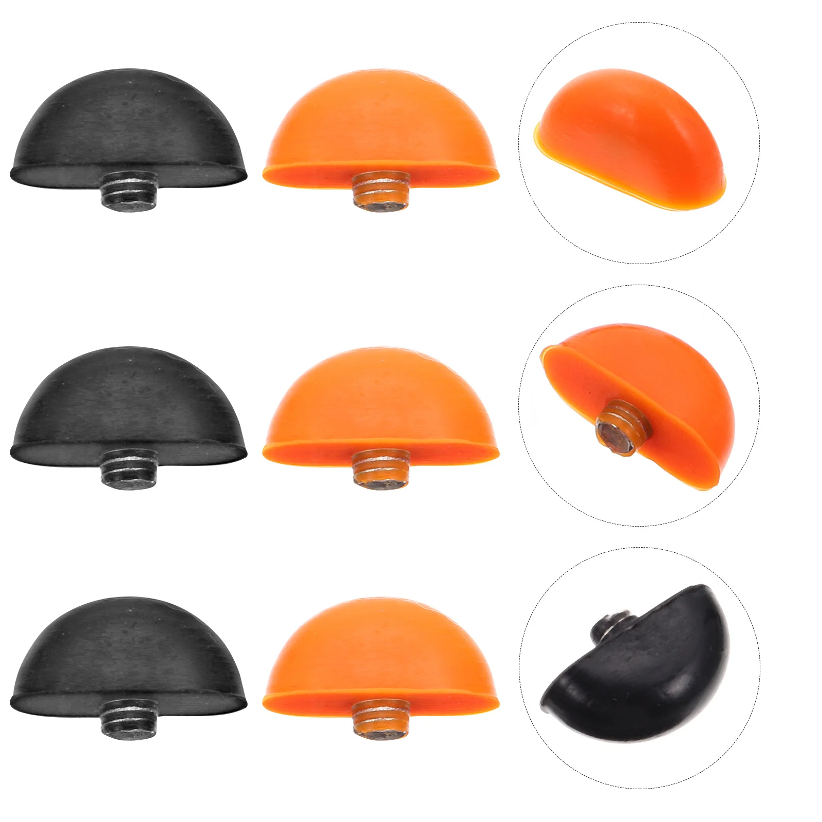 

6Pcs Pet Scissors Silencers Noise Reducing Hairdressing Accessories Long Life Silicone Mute Tools Scissors Silencers