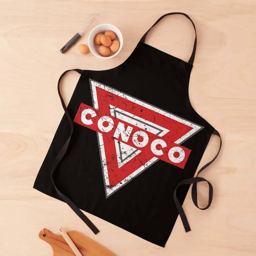 Conoco Oil Vintage Company Apron Kitchen Items For Home Things For Home And Kitchen Waterproof Kitchen For Women Apron