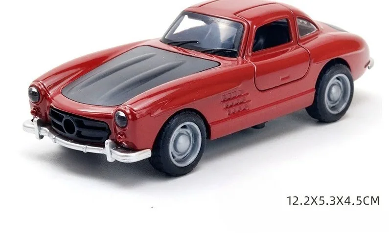 Coche de juguete de aleación para niños, coche deportivo de carreras realista, modelo de regalo, vehículo de juguete, coche de simulación, juego para niños