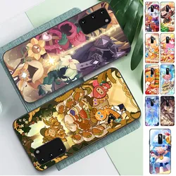 Cookie Run Kingdom Phone Case For Samsung S 9 10 20 21 22 23 30 23 24 Plus Lite Ultra FE S10lite Fundas