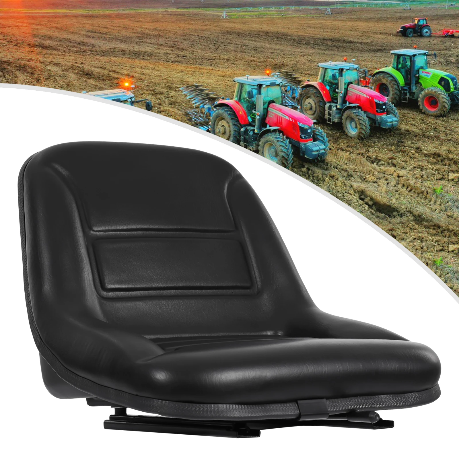 

Garden Tractor Seat, Suspension Seat for Tractor, Universal Forklift Seat