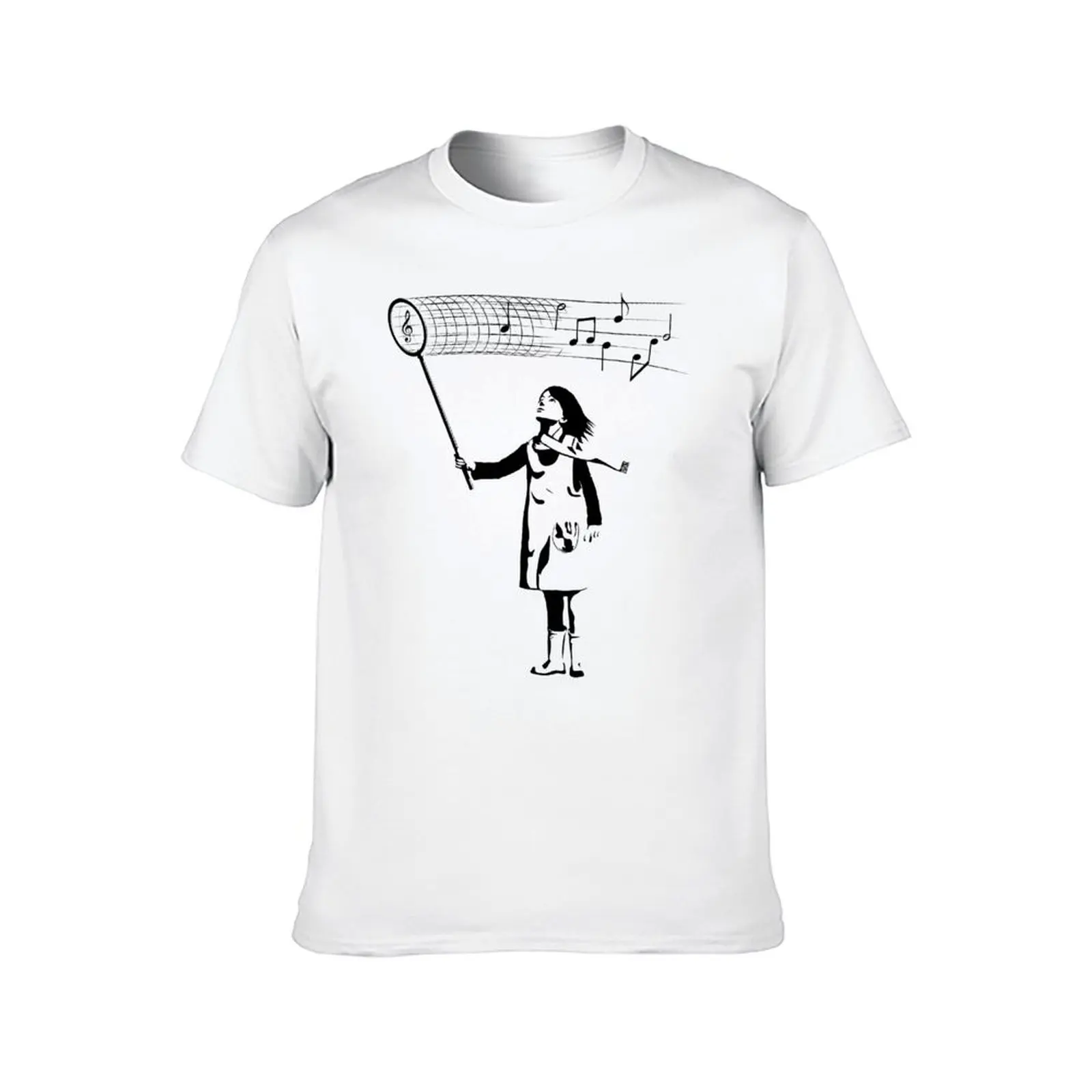 The Music Catcher T-Shirt t shirts with prints man t shirt cotton T-Shirt