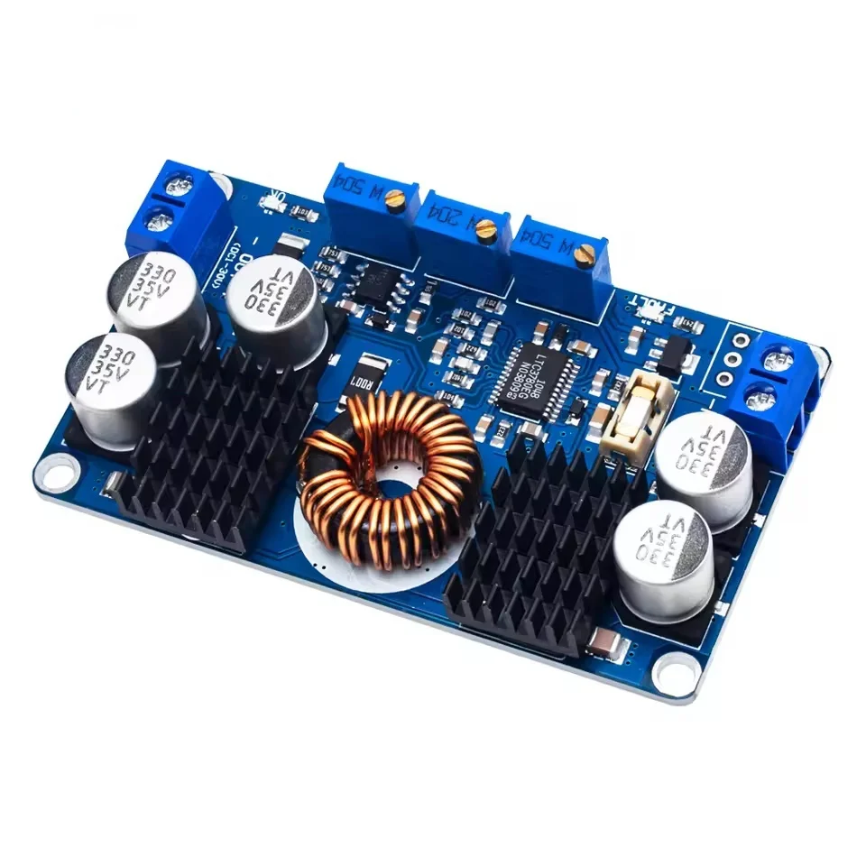 LTC3780 10A Adjustable Boost-Buck DC-DC Converter 5-32V Input 1-30V Output Automatic Car Power Supply Regulator