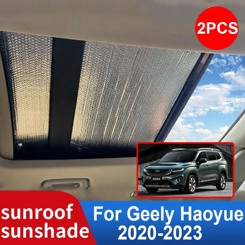 

Car Sunroof Sunshade for Geely Haoyue Okavango 2023 2022 2021 2020 Auto Roof Sunscreen Heat Insulation Windscreen Accessories