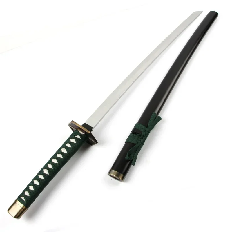 100Cm Cosplay Anime Show Bleach Zanpakutou Weapon Aizen Sousuke Kyoukasuigetsu Katana Wooden Sword Costume Fancy Dress Party