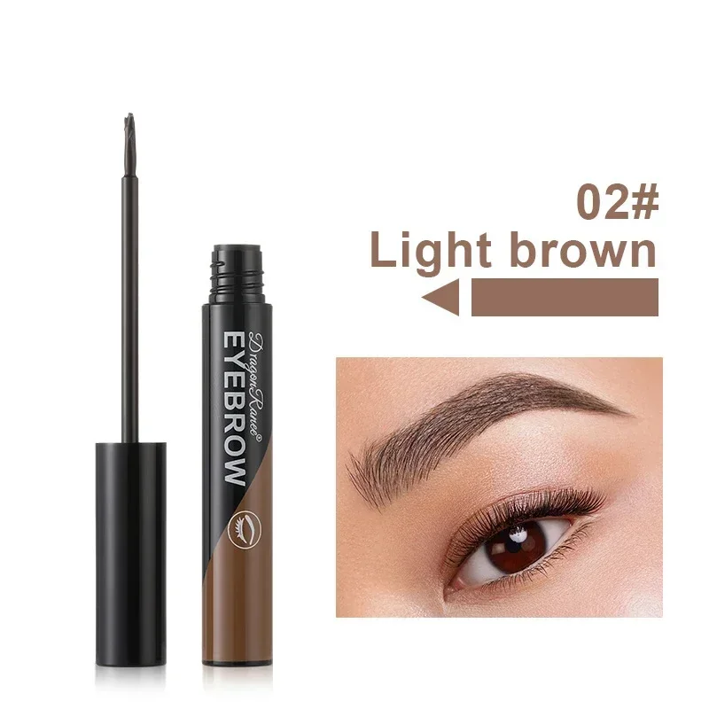 Strappare il Gel per sopracciglia Peel Off crema per sopracciglia semipermanente Waterproof Lasting Eye Brow Enhancers Gel liquido Natural Brow Tattoo