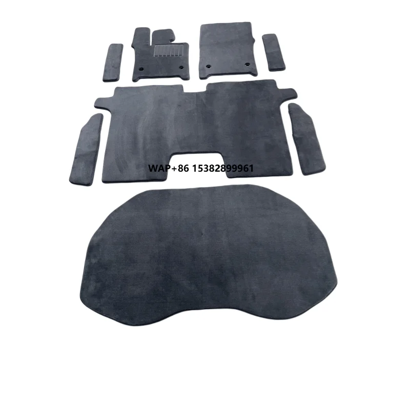 

Factory Wholesale Luxury Wool 20mm Waterproof/Dustproof 5-Piece Car Mats Set for LM 350h & LM 500h Floor Mats Trunk Liner