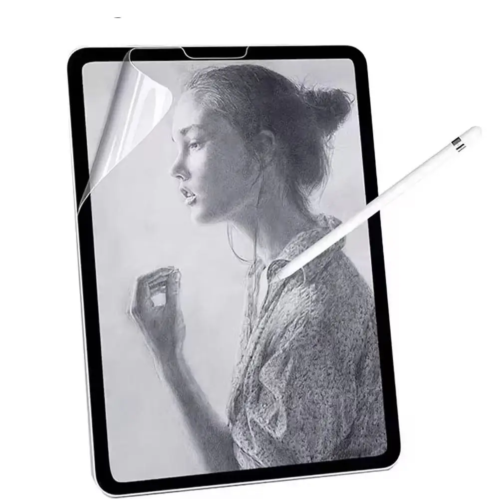 1Pcs Paper Feel Like Screen Protector For ipad 10 12th Gen 10.9 A14 Air4 Air5 M2 Air6 Air7 Air8 11 M4 Pro11 M5 Pro Air3 10.5