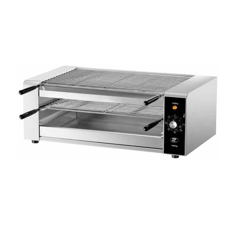 Smokeless Electric Oven Commercial Wall Mounted Electric Timer Oven Grill Burner Fish Roasting Oven Baking BBQ