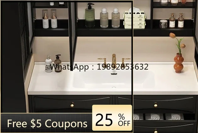 

retro ceramic bathroom cabinet combination bathroom rock slab washbasin