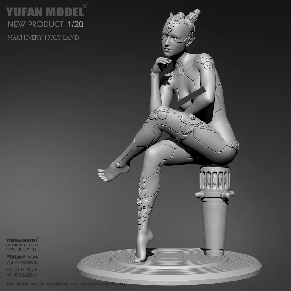 

1/20 YUFAN Resin model kits figure colorless and self-assembled YFWW-2074