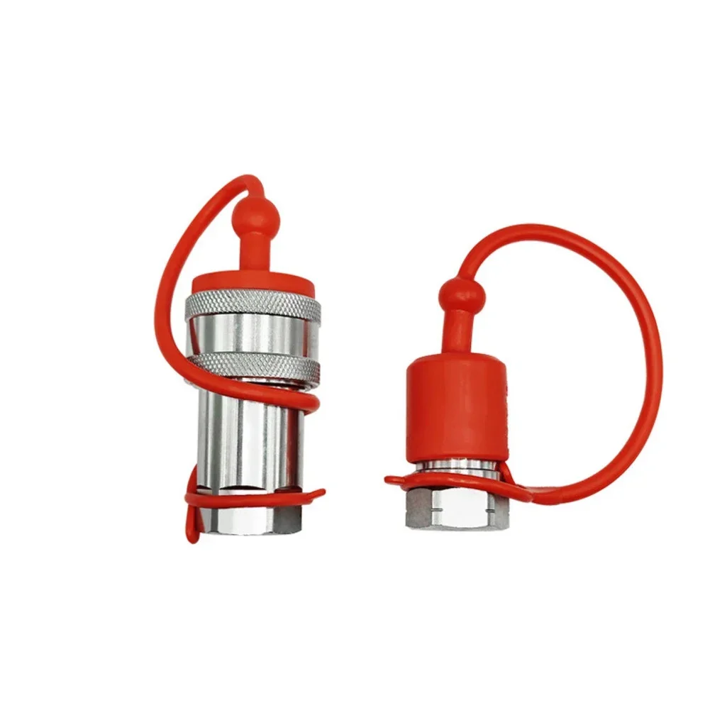 

ISO7241A Hydraulic Quick Connect Couplers for PIONEER Style NPT Sizes with Dust Cap Efficient for Fluid Transfer Applications
