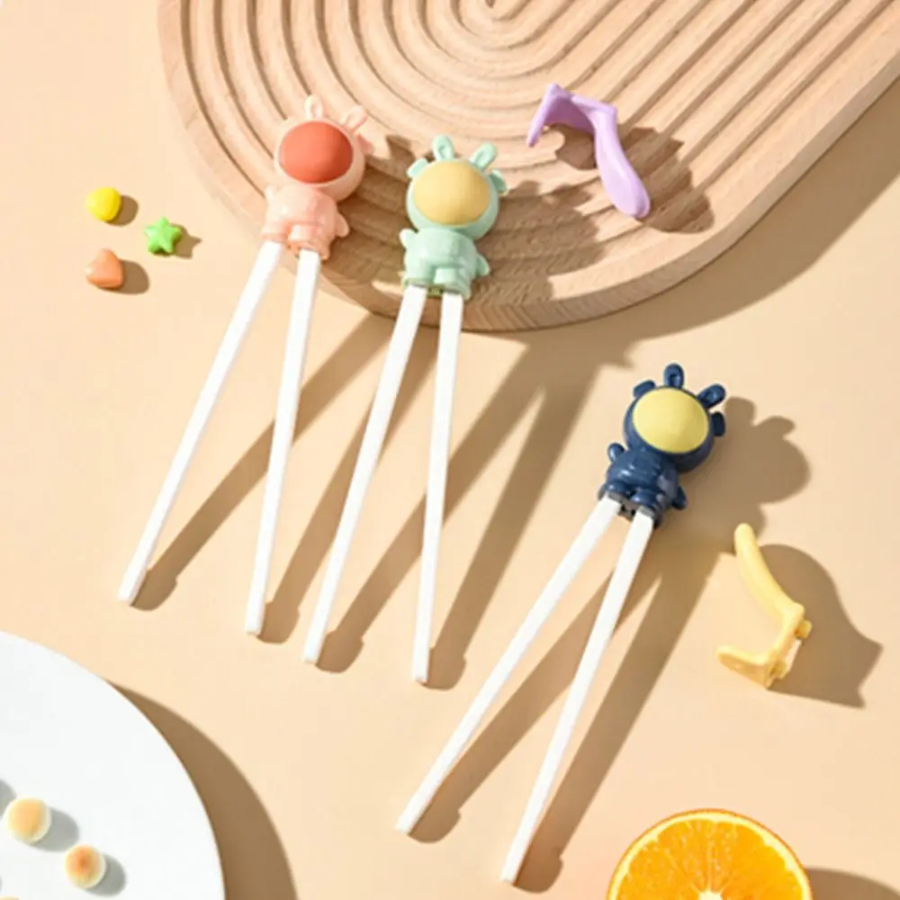 

Cute Cartoon Utensil Food Grade Rabbit Eating Training Tools Kids Learning Chopsticks Baby Practice Helper Children Tableware