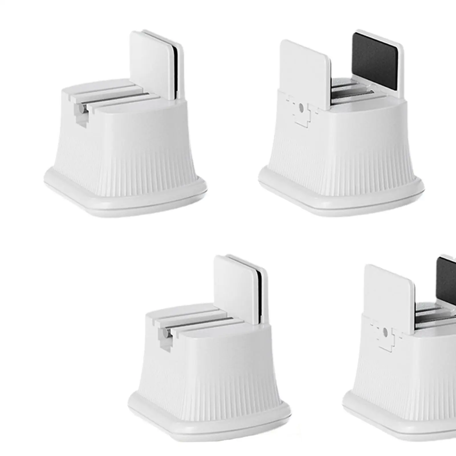 4Pcs Bed Risers Bed Furniture Risers Floor Protector Height Extenders Bed Lifts Risers Furniture Risers for Desk Chair Table