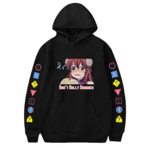 2024 Machikado Mazoku Anime The Demon Girl Next Door Hoodie Long Sleeve New in hoodies &sweatshirts Japanese Manga Funny Clothes