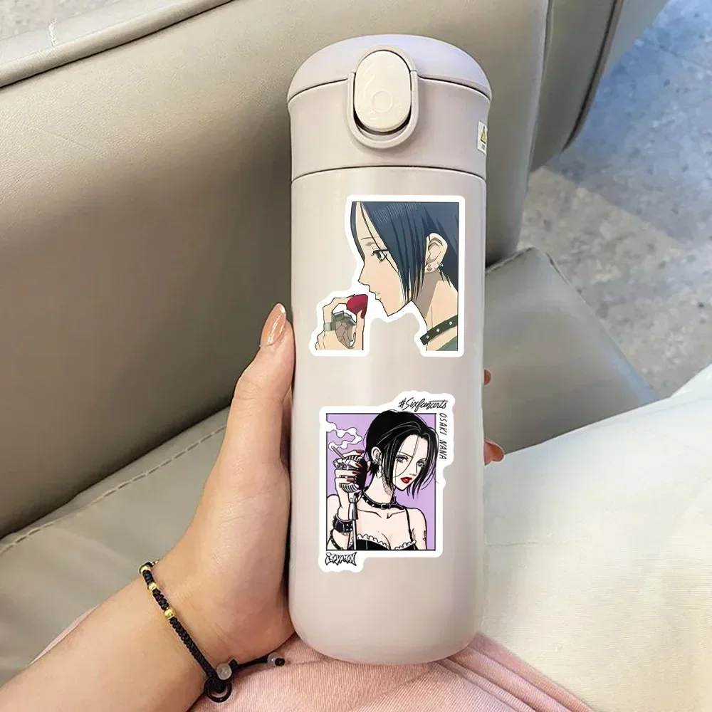 50PCS Anime NANA Stickers Graffiti Decals Decoration for Phone Laptop Stationery Waterproof Cool Sticker Toys Girls Gift