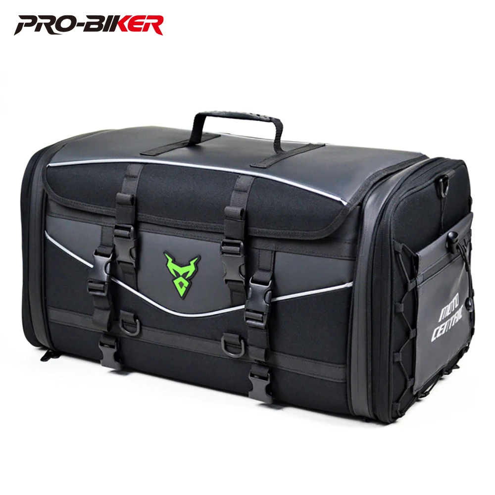 

Additional Funds Motorcycle Backseat Bag Storage Bag Water-Resistant Helmet Bag Backpack Motorcycle Tail