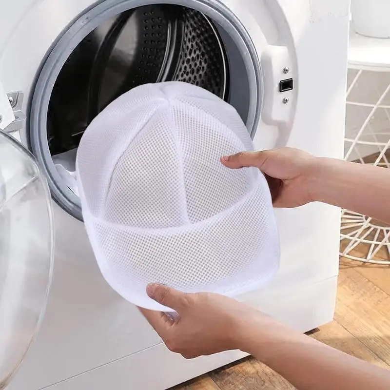 1pcs Hat Washer Anti Deformation Hat Washer Hat Cleaning Cage With Laundry Bag Multifunctional Baseball Cap Hat Washers