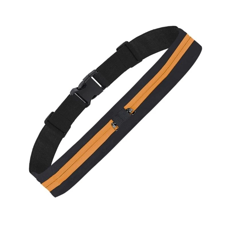 

Y1uc скрытая мешка для хранения талии Регулируемая беговая поясная ремень скрытая сумка для талии