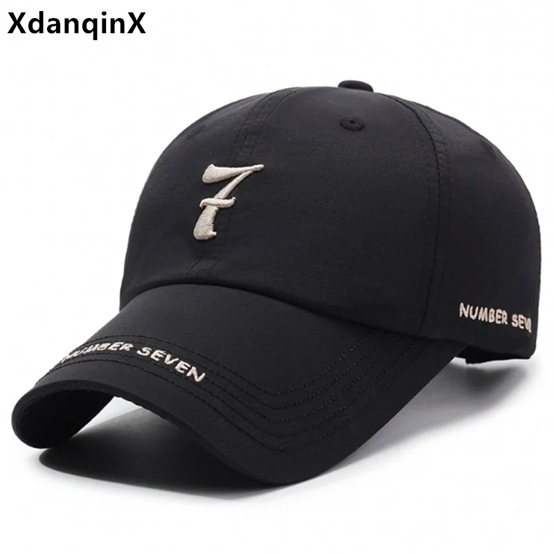New Spring Summer Thin Breathable Cotton Baseball Caps For Men And Women Personality Embroidery Golf Cap Party Hats Snapback Cap