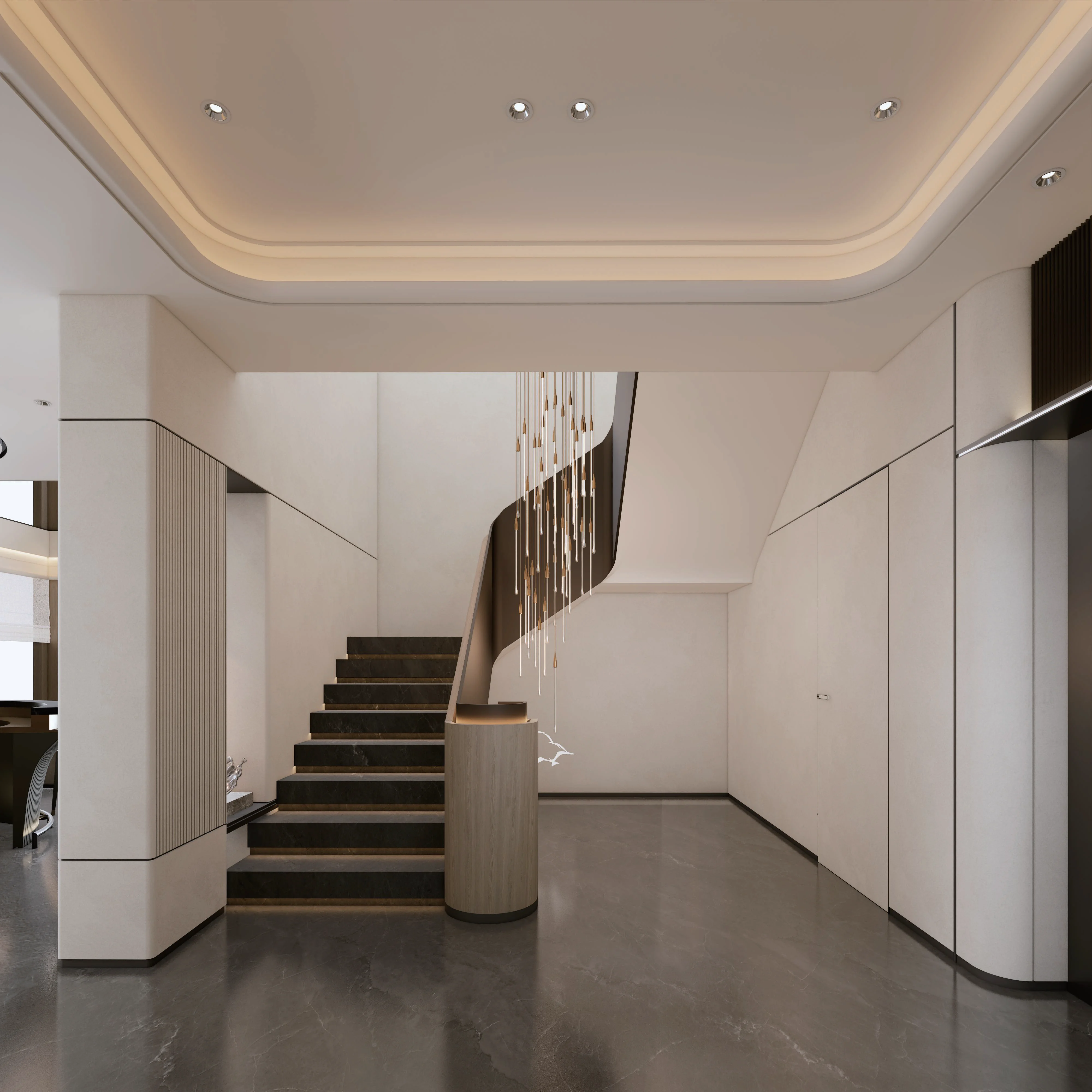 Luxury Whole House Custom Furniture Villa Built-in Wardrobe Kitchen Cabinet TV Cabinet Custom Size OEM ODM