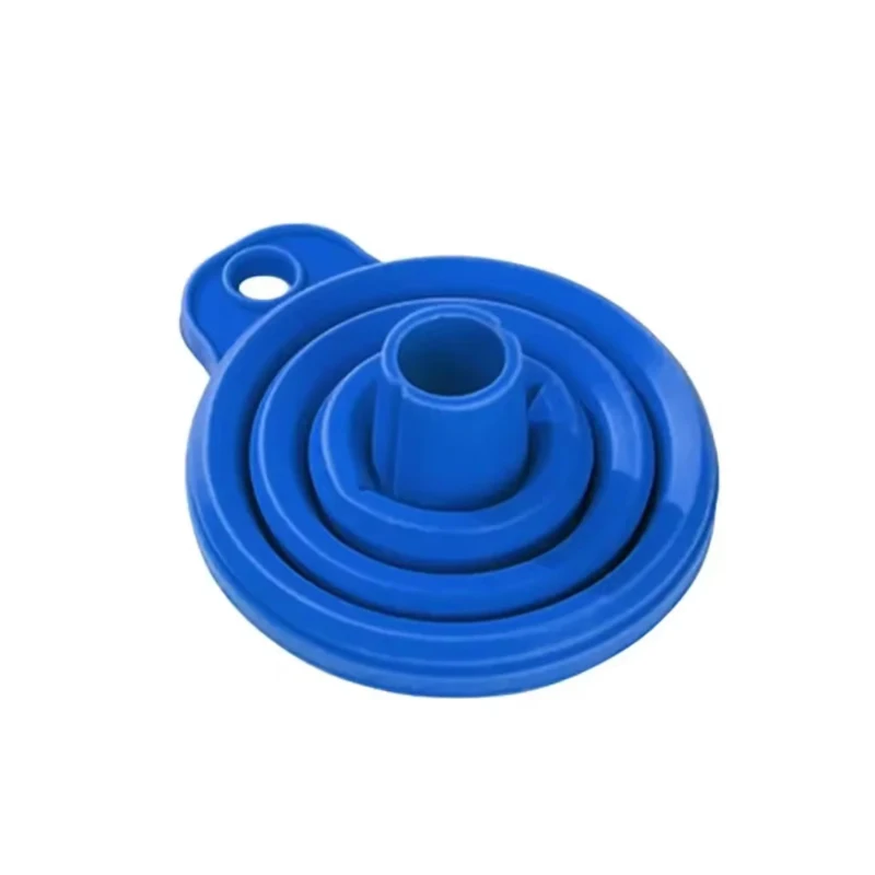 Engine Funnel Car Universal Silicone Liquid Funnel Washer Fluid Change Foldable Portable Auto Engine Oil Petrol Change Funnel