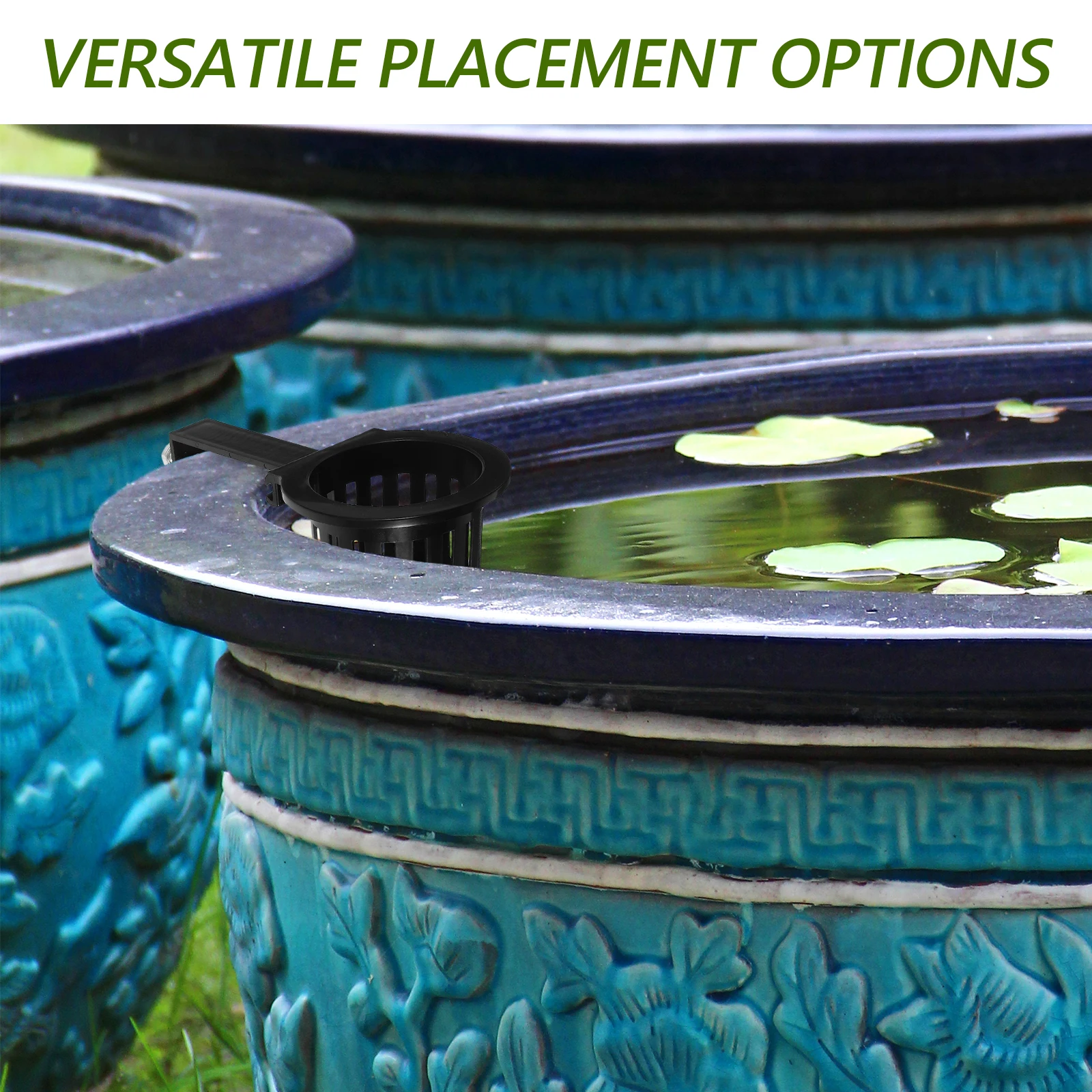 

4pcs Hydroponic Decorative Basket Aquarium Plant Hanging Mesh Planter Pot Black Space-Saving Wall-Mounted Countertop for Indoor