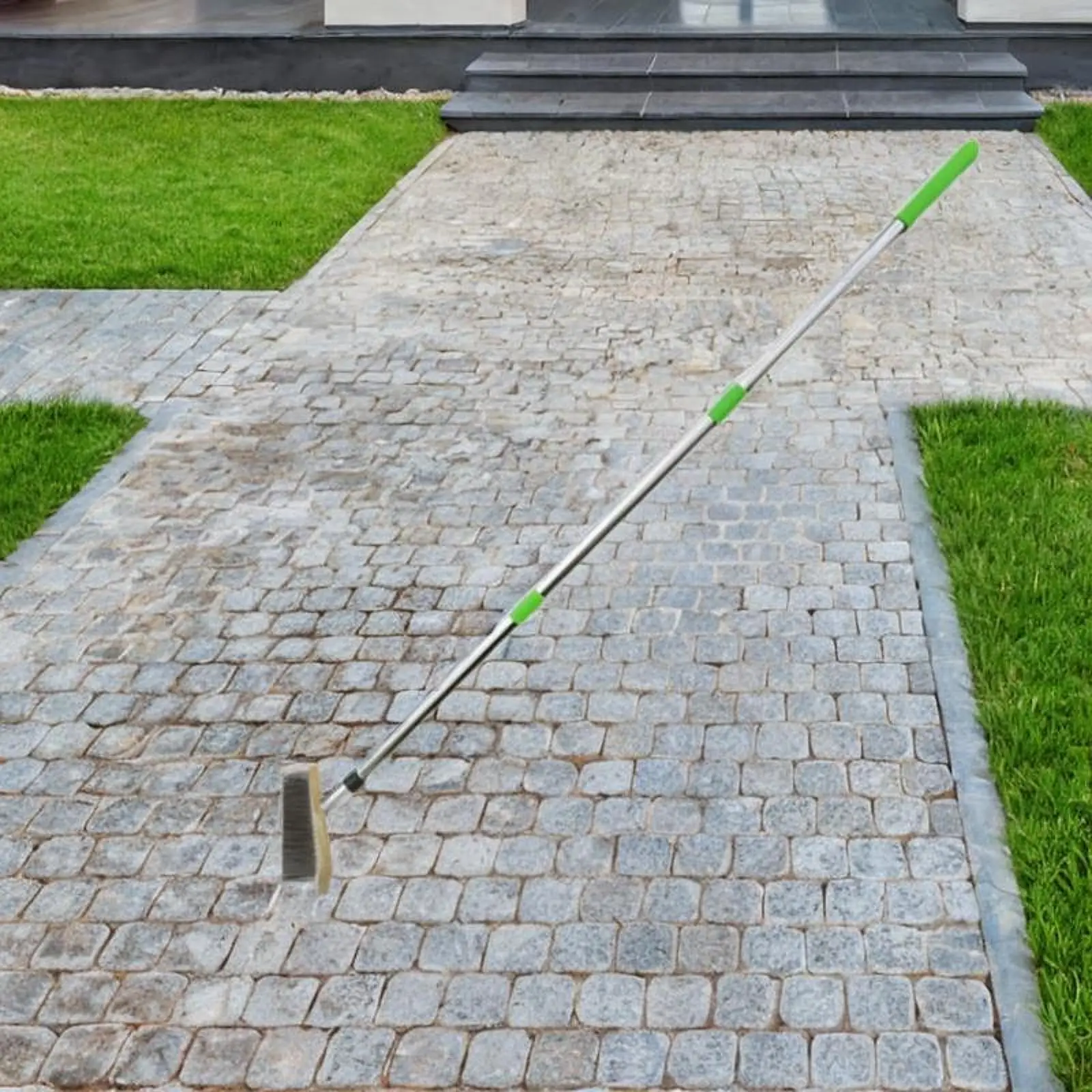 Stainless Steel Wire Floor Brush Wire Deck Brush Scrubbing Outdoor Cement Concrete Floor Rough Surfaces Metal Bristles