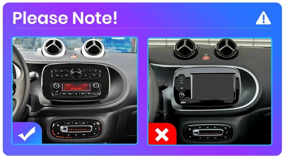 Android 16 Wireless Carplay Auto For Mercedes Smart 453 Fortwo 2014 2015 2016 2017 2018 2019 2020 Car Radio Multimedia Player 4G