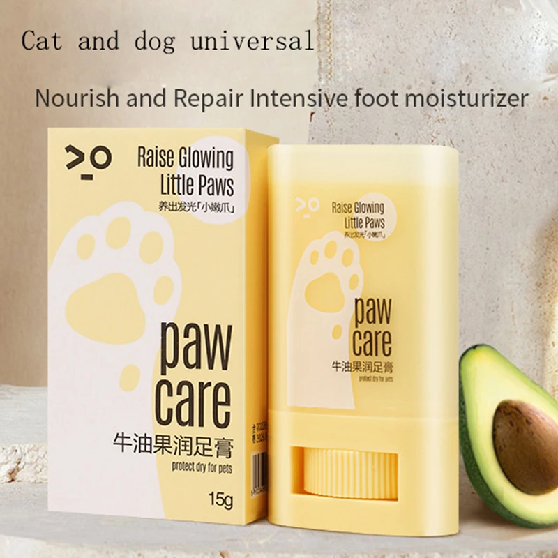 Pet paw care cream, cracked paw care cream, dog cleaning, foot washing and moisturizing cream, cat paw care and foot care cream