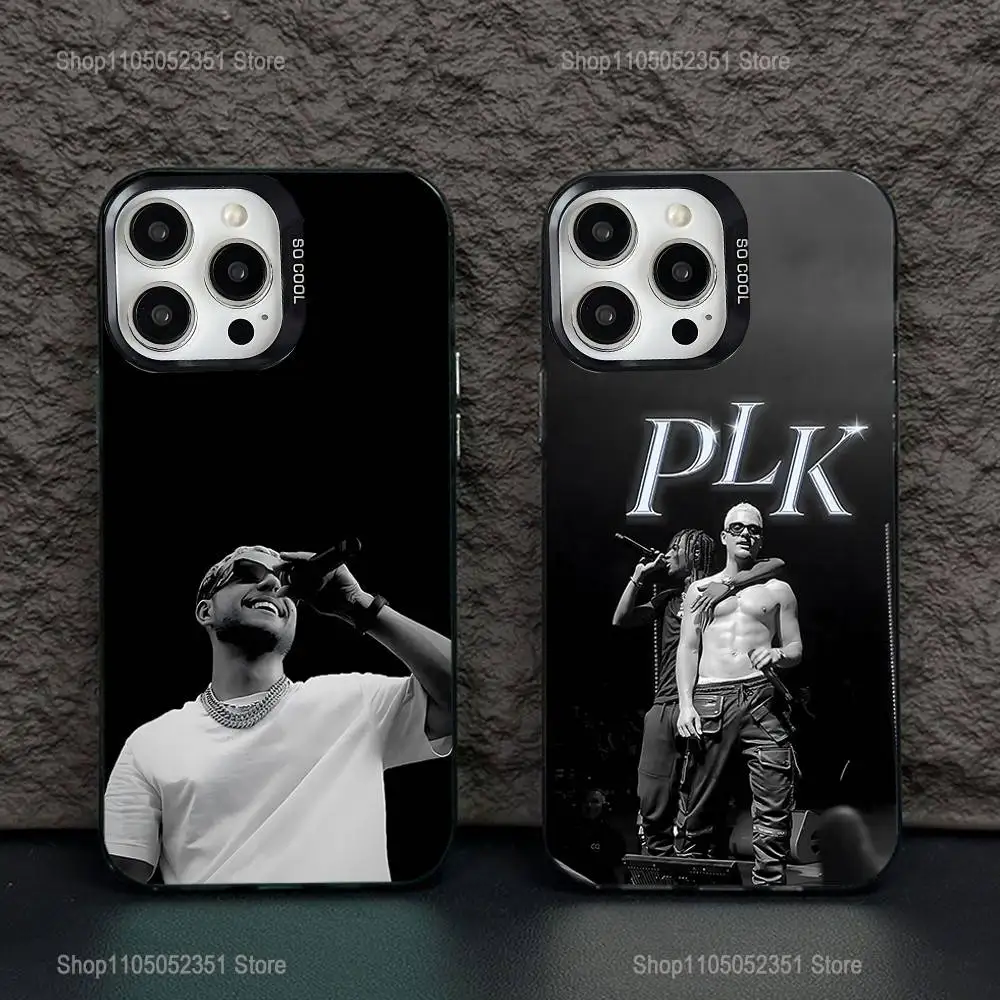 

PLK French Rapper Mathieu Phone Case For iPhone 16,15,14,13,12,11,Pro,XS,Max,Plus,Mini,SE Black Candy Matte Shockproof Cover