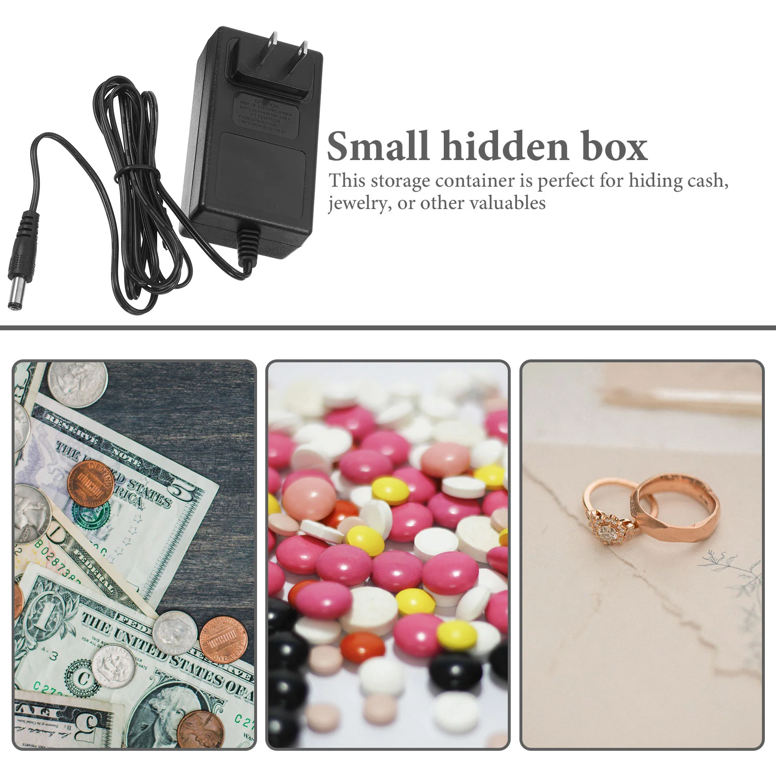 Simulation Storage Box Ideal for Hider Money Box Hidden Key Holder Fake Container Office