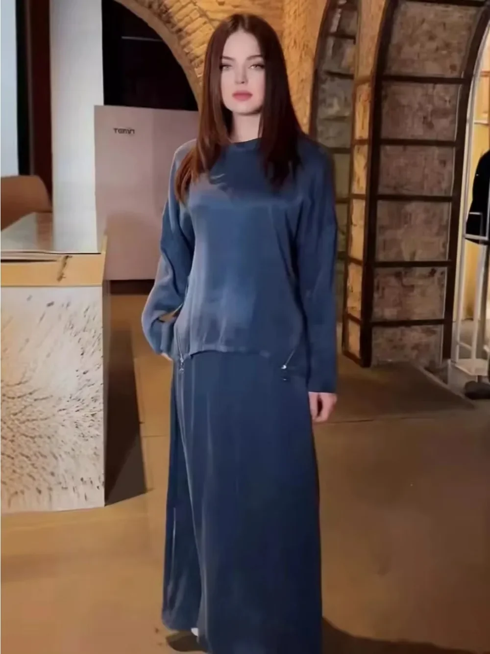 Eid – Costume musulman pour femmes, Ensemble 2 pièces, jupe supérieure, Ensemble musulman, maroc, dubaï, Islam, jupes longues, fermeture éclair, arabe saoudien, Ramadan, 2026