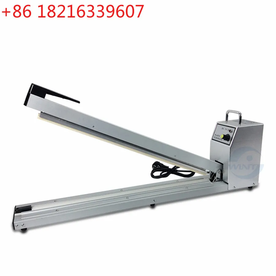 Free Shipping Impulse Sealer Plastic Film Foil Bags Impulse Sealing Machine Size 500mm 600mm 700mm 800mm 900mm 1000mm For Option