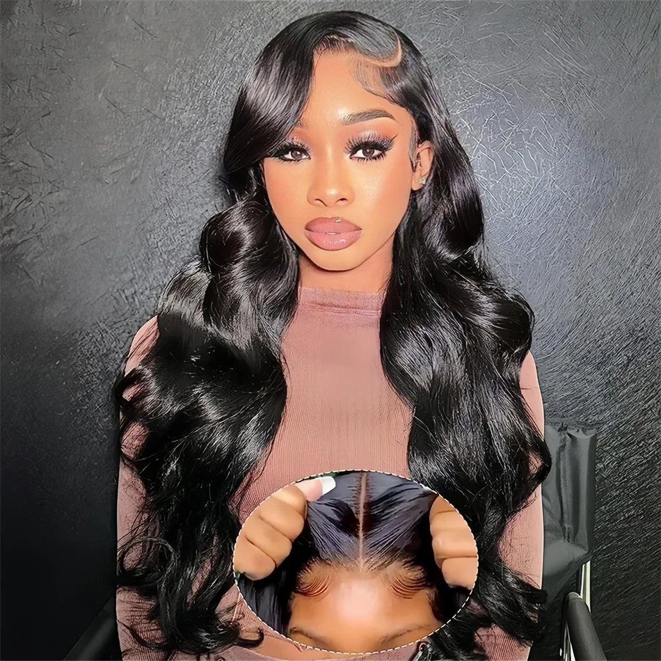 

Glueless Wigs Body Wave Human Hair Wig Pre-Cut 6x4 5x5 Lace Closure Wig Brazilian For Black Women Pre Cut Lace Wig Pre Plucked