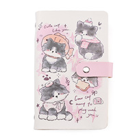 The new cartoon cute border herd savings book, cute storage book, high-value rich dollar money