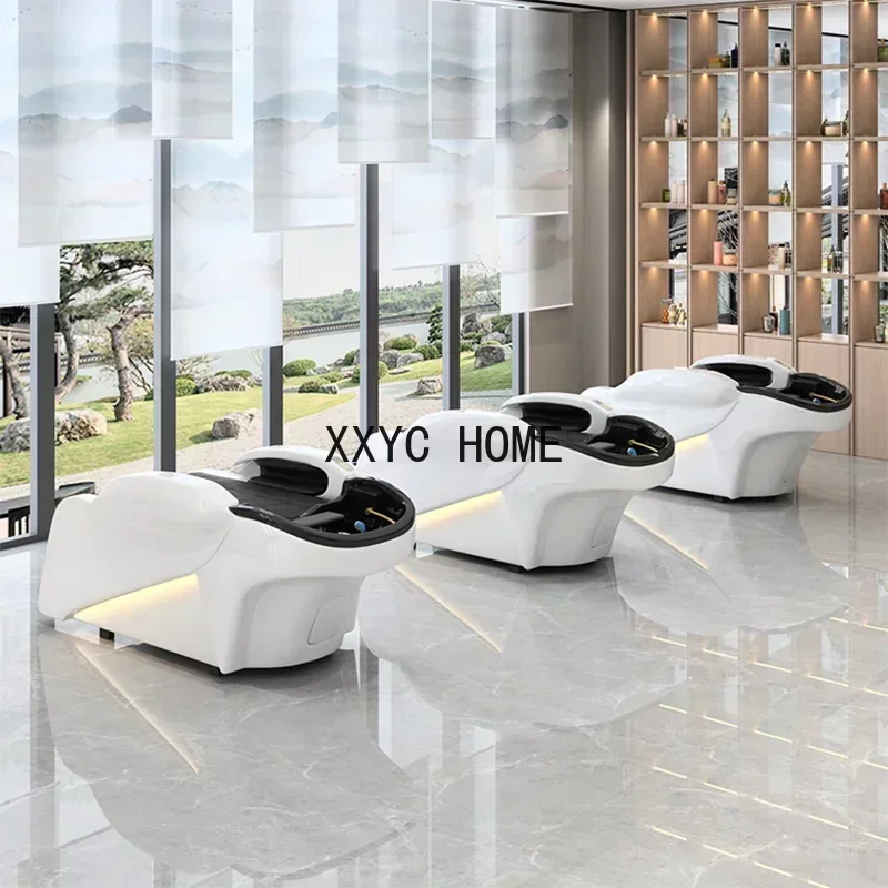 

Head Spa Hair Washing Bed Luxury Smart Artifact Stylist Massage Shampoo Chair Salon Lettino Massaggio Salon Equipment